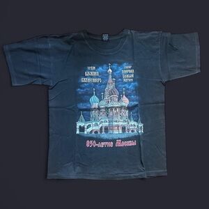 TBA Black Moscow Graphic Tee